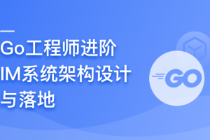 Go进阶 IM系统设计与落地，单体到微服务深度剖析（完结）