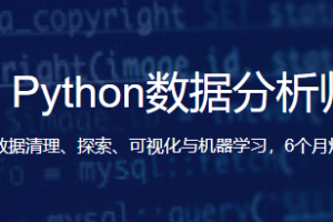 路飞-Python数据分析师（V2.0版）