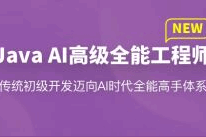 Java AI 高级全能工程师体系课（完结）